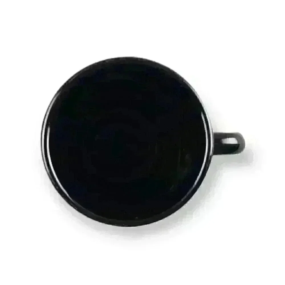 Virgo Zodiac Vintage Astrology Black Milk Glass Beer Stein Tankard Coffee Mug - Picture 5 of 7